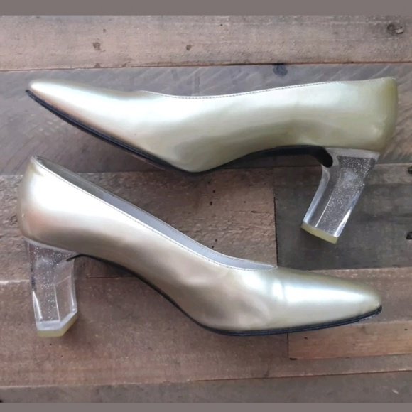 vintage lucite heels